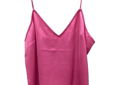 Pink Top Sleeveless A New Day, Size L Supply