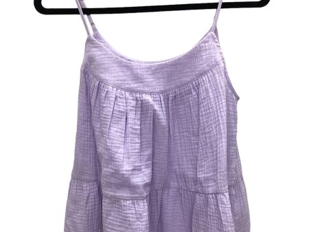 Purple Top Sleeveless Banana Republic, Size M Supply