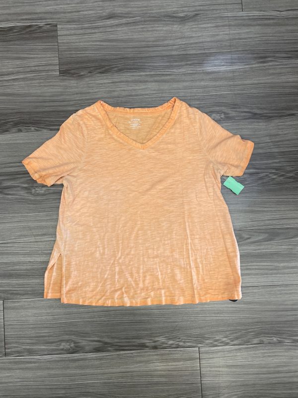 Peach Top Short Sleeve Chicos, Size L For Cheap