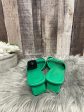 Green Sandals Heels Kitten Zara, Size 9 For Cheap