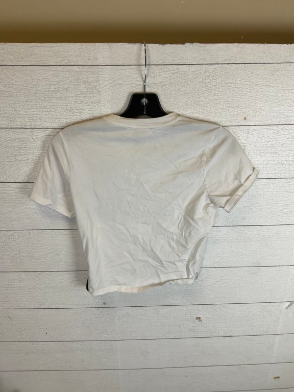 White Top Short Sleeve Michael By Michael Kors, Size Xs Sale