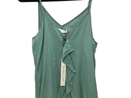 Green Top Sleeveless Mustard Seed, Size M Discount