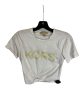 White Top Short Sleeve Michael By Michael Kors, Size Xs Sale