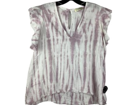 Purple Top Short Sleeve Cmb, Size S on Sale