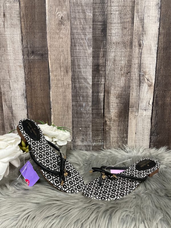 Black Sandals Designer Kate Spade, Size 8 For Cheap