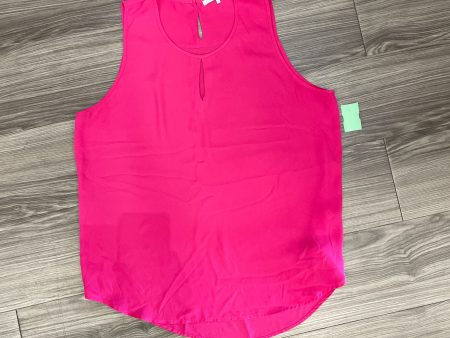 Pink Blouse Sleeveless Violet And Claire, Size Xl Discount