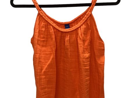 Orange Top Sleeveless Old Navy, Size S on Sale