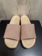 Rose Gold Sandals Heels Platform Kenneth Cole, Size 10 Discount