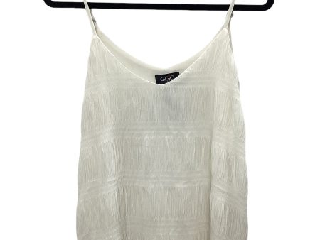 Cream Top Sleeveless Gigio, Size S Supply