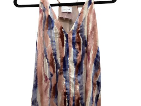 Multi-colored Top Sleeveless Adrienne Vittadini, Size S For Sale