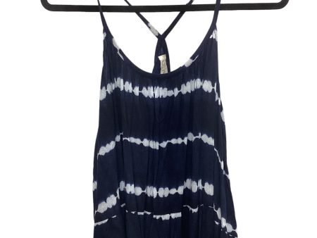 Navy Top Sleeveless Loft, Size L Online Hot Sale