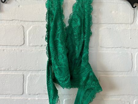 Green Bralette Free People, Size Xs Cheap