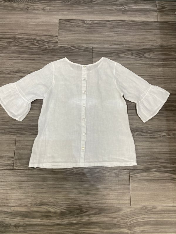 White Top 3 4 Sleeve Clothes Mentor, Size S For Cheap