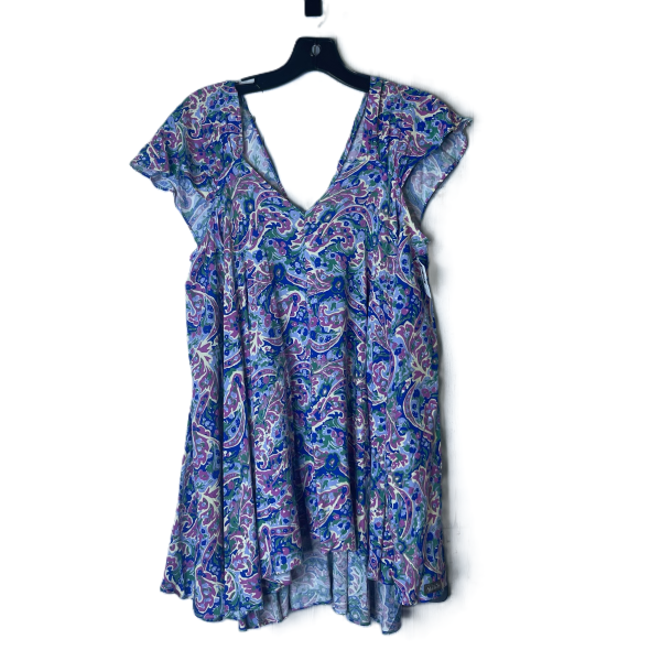 Blue & Purple Top Sleeveless By Matilda Jane, Size: M Fashion