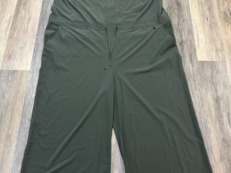 Green Jumpsuit Athleta, Size 3x Cheap