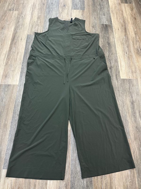 Green Jumpsuit Athleta, Size 3x Cheap