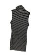 Striped Pattern Dress Casual Short Cmc, Size S Fashion