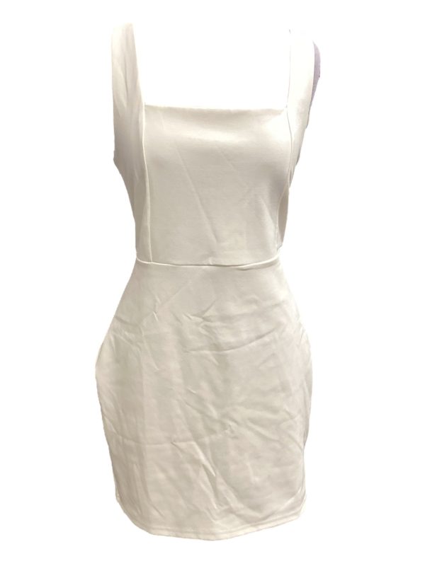 White Dress Casual Midi Pink Lily, Size Xl Fashion