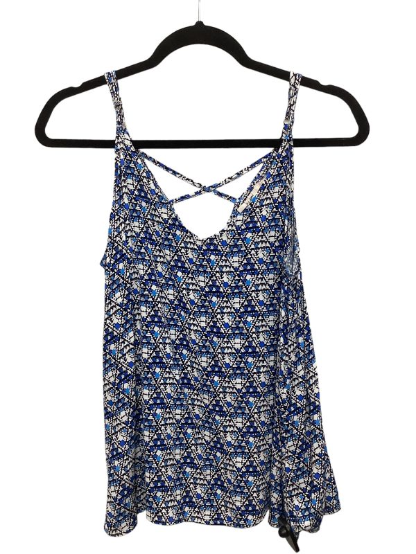 Blue Top Sleeveless Mi Ami, Size L Sale