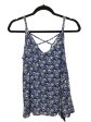 Blue Top Sleeveless Mi Ami, Size L Sale