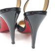 Black Sandals Luxury Designer Christian Louboutin, Size 5.5 Discount