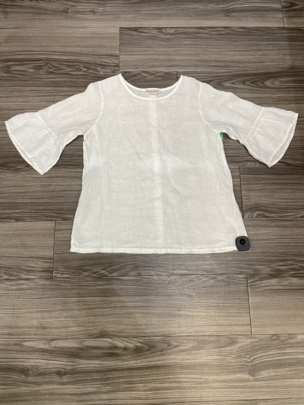 White Top 3 4 Sleeve Clothes Mentor, Size S For Cheap