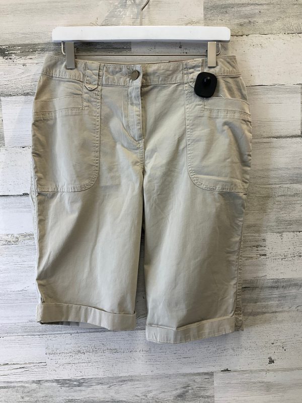 Tan Shorts Chicos, Size 4 Supply