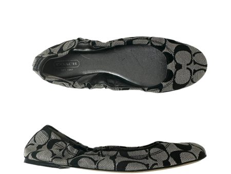 Aly Signature Ballet Flats Designer Coach, Size 7 Online Sale