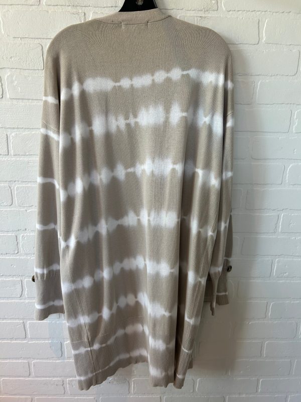 Tan & White Sweater Cardigan Sanctuary, Size M For Cheap