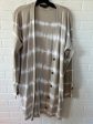 Tan & White Sweater Cardigan Sanctuary, Size M For Cheap