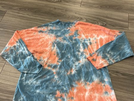 Tie Dye Print Top Long Sleeve We The Free, Size L For Discount