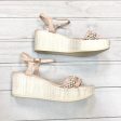 Sandals Heels Wedge By Hispanitas  Size: 9 Online Hot Sale