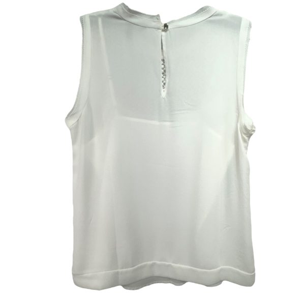 White Top Sleeveless Banana Republic, Size Xs Sale