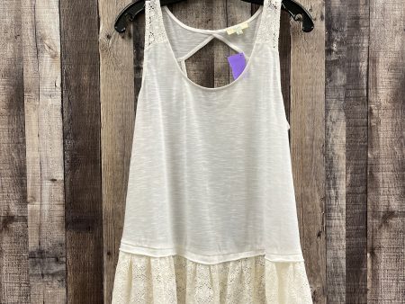 White Top Sleeveless Kori America, Size S For Cheap