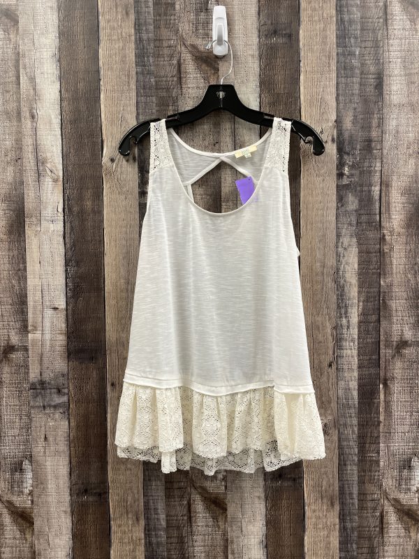 White Top Sleeveless Kori America, Size S For Cheap