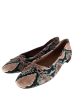 Snakeskin Print Shoes Flats Madewell, Size 9.5 For Discount