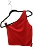 Red Top Sleeveless Lucy Paris, Size L Hot on Sale