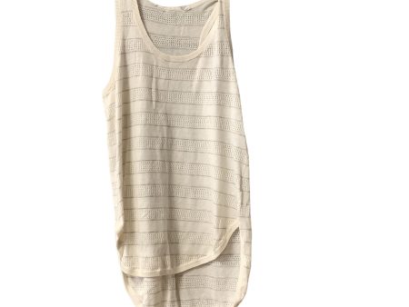 White Athletic Tank Top Athleta, Size S Online Hot Sale