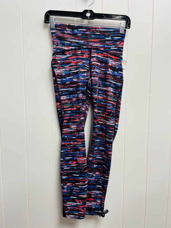 Blue & Red Athletic Leggings Lululemon, Size 4 Online