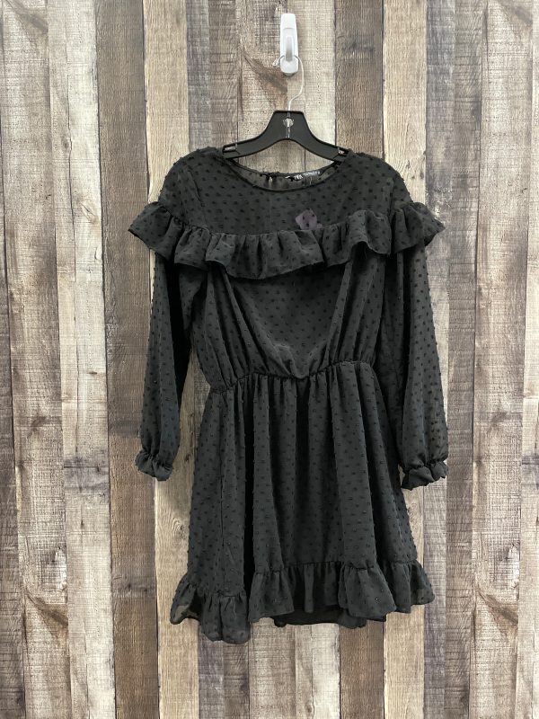 Black Dress Casual Short Zara, Size M Sale