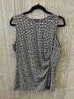 Black & White Top Sleeveless Liz Claiborne, Size M Supply