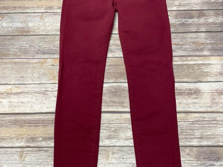 Red Jeans Skinny Liverpool, Size 8 Online