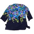 Blue & Purple Kimono Susan Graver, Size Xs Online now