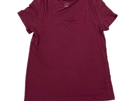 RED A NEW DAY TOP SS BASIC, Size XS Online Sale