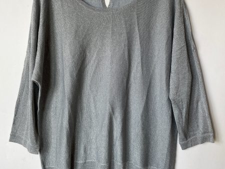 Silver Sweater Soft Surroundings, Size Xl Online Sale