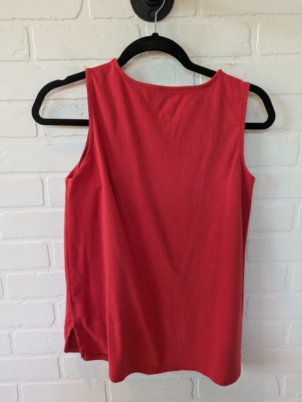 Red Top Sleeveless Basic J. Jill, Size Xs Online now