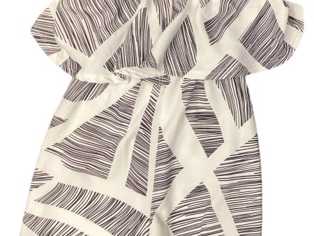 Black & White Romper Clothes Mentor, Size Xl Online now