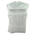 White Top Sleeveless Cabi, Size Xs Hot on Sale