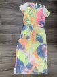 Tie Dye Print Dress Casual Maxi 7th Ray, Size L For Sale