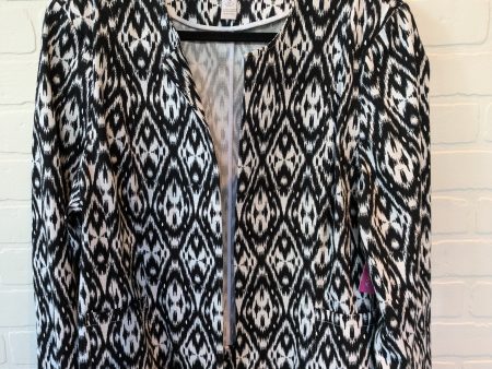 Black & White Blazer Chicos, Size Xl Online Hot Sale